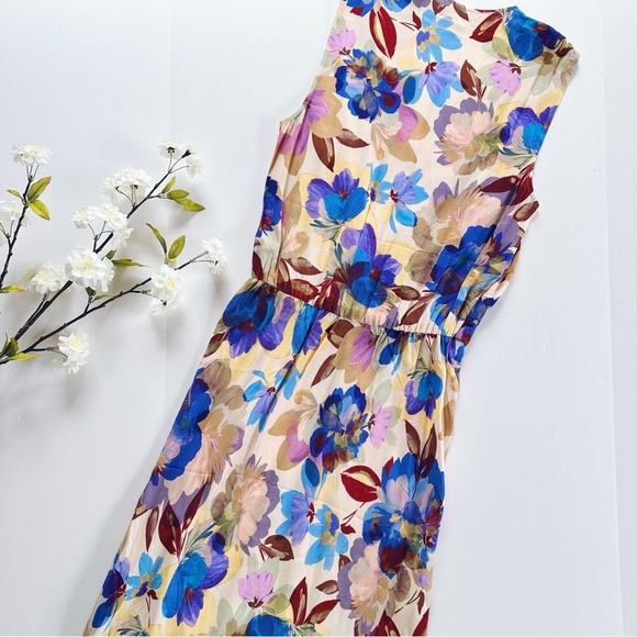 Favorite Daughter The Sleeveless Nita Dress Winter Bloom - Picture 7 of 10